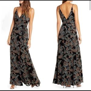 New Jenny Yoo Selma Velvet Burnout Gown Size 2